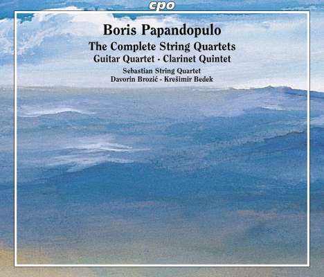 Boris Papandopulo (1906-1991): Sämtliche Streichquartette, 3 CDs