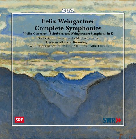 Felix Weingartner (1863-1942): Sämtliche Symphonien (Nr.1-7), 8 CDs