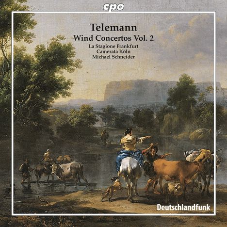 Georg Philipp Telemann (1681-1767): Bläserkonzerte Vol.2, CD