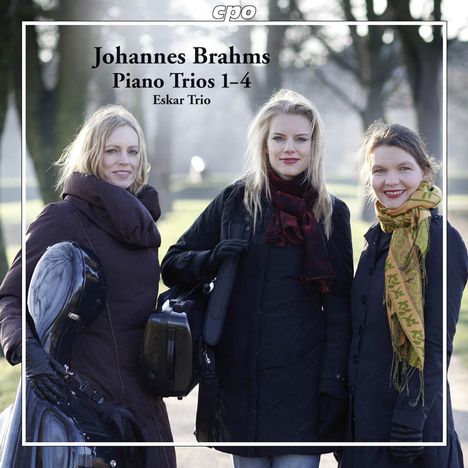 Johannes Brahms (1833-1897): Sämtliche Klaviertrios, 2 CDs