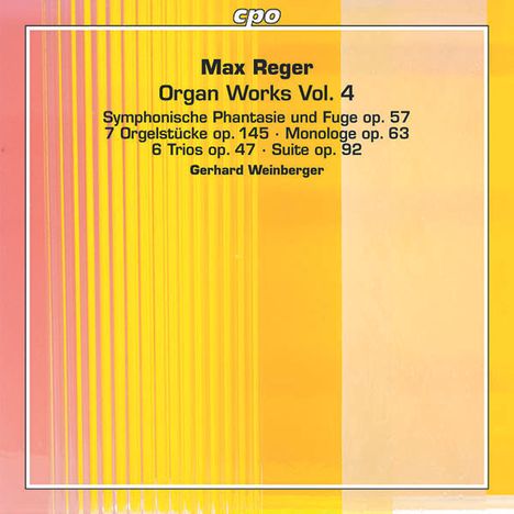 Max Reger (1873-1916): Orgelwerke Vol.4, 2 Super Audio CDs