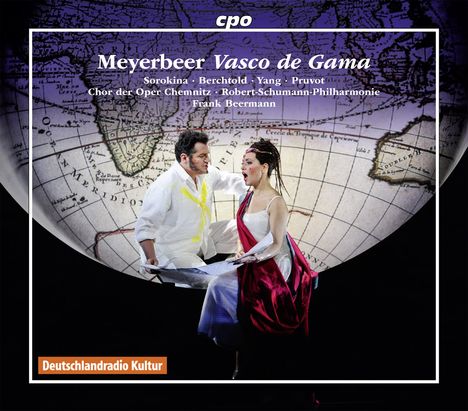 Giacomo Meyerbeer (1791-1864): Vasco de Gama (Originalfassung von "L'Africaine"), 4 CDs