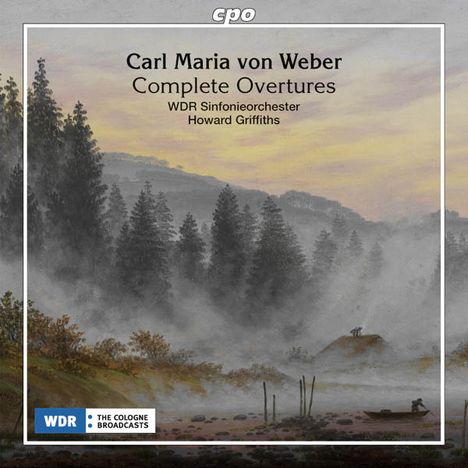 Carl Maria von Weber (1786-1826): Sämtliche Ouvertüren, CD