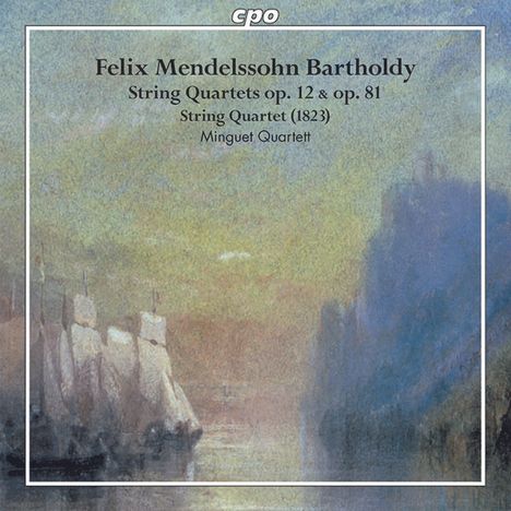 Felix Mendelssohn Bartholdy (1809-1847): Streichquartette Vol.2, CD