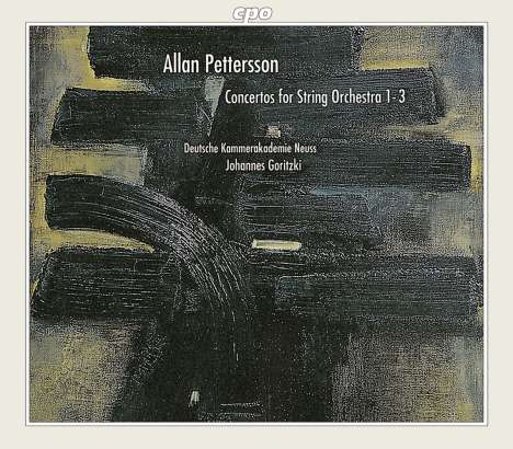 Allan Pettersson (1911-1980): Streicherkonzerte Nr.1-3, 2 CDs