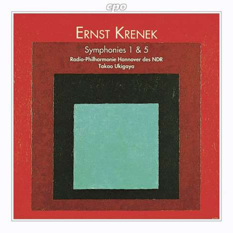 Ernst Krenek (1900-1991): Symphonien Nr.1 &amp; 5, CD