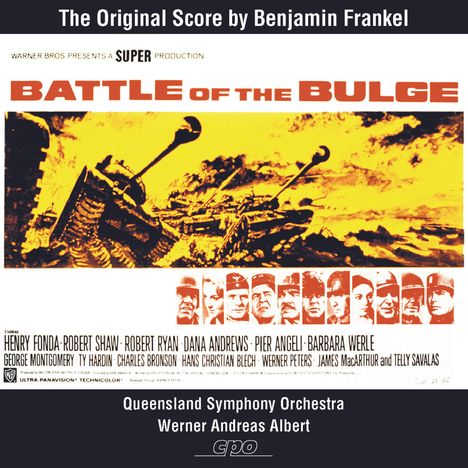 Benjamin Frankel (1906-1973): Filmmusik "The Battle Of The Bulge" (Gesamtaufnahme), CD