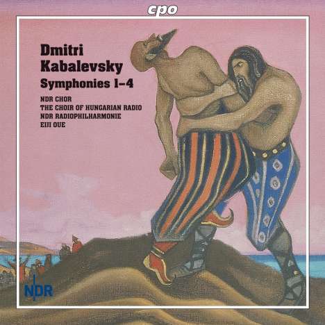 Dimitri Kabalewsky (1904-1987): Symphonien Nr.1-4, 2 CDs