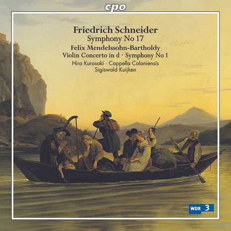 Friedrich Schneider (1786-1853): Symphonie Nr.17 c-moll, CD