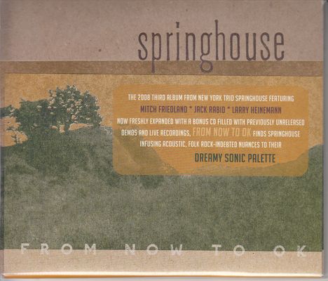 Springhouse: From Now To Ok (Limited Numbered Edition), 2 CDs