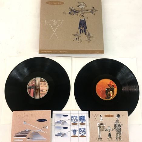WOO: Xylophonics + Robot X, 2 LPs