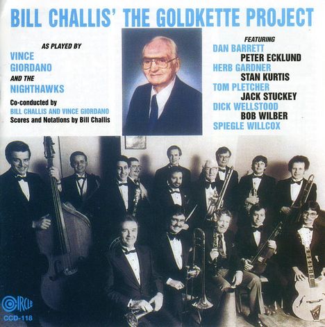 Vince Giordano: Bill Challis' The Goldkette Project, CD