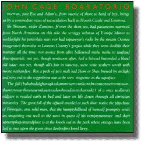John Cage (1912-1992): Roaratorio, 2 CDs