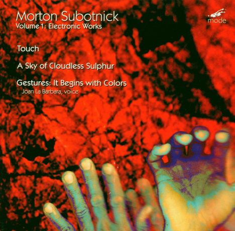 Morton Subotnick (geb. 1933): Morton Subotnick Vol.1 - Elektronische Werke, CD