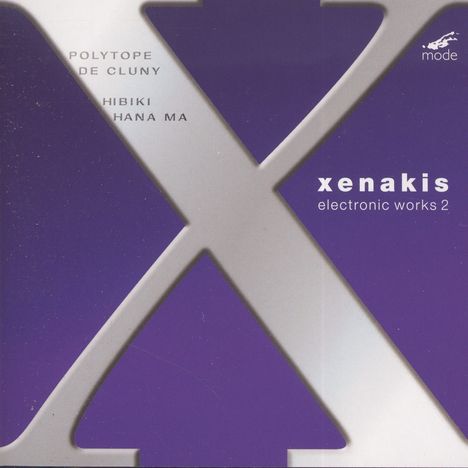 Iannis Xenakis (1922-2001): Electronic Works 2, CD