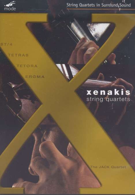 Iannis Xenakis (1922-2001): Sämtliche Streichquartette, DVD