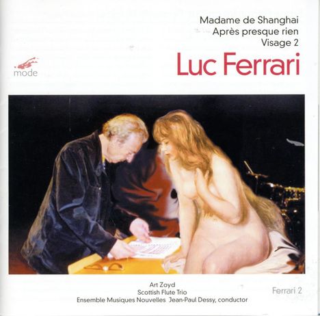 Luc Ferrari (1929-2005): Madame de Shanghai für 2 Flöten &amp; digitalen Sound, CD