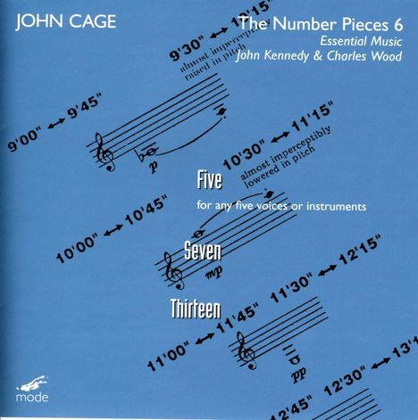 John Cage (1912-1992): Kammermusik "The Number Pieces 6", CD