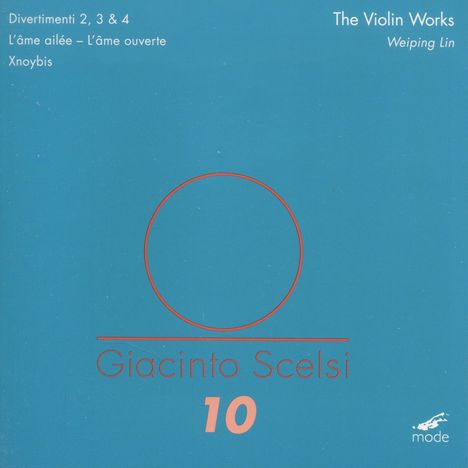 Giacinto Scelsi (1905-1988): Werke für Violine solo, CD