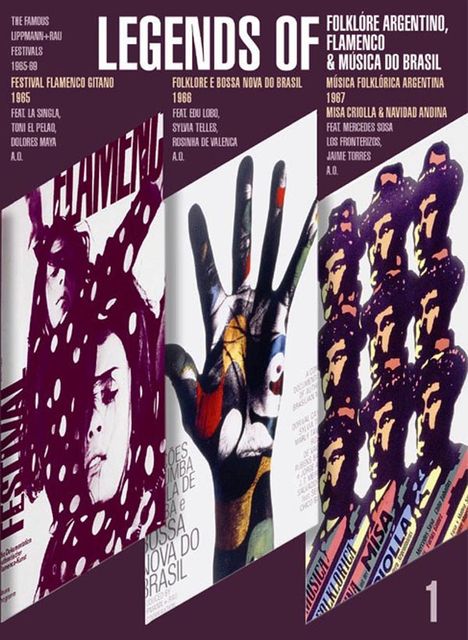 Legends Of Folklore Argentino, Flamenco & Musica Do Brasil, DVD