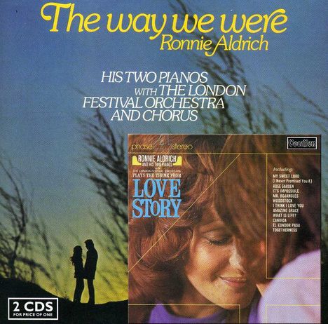 Ronnie Aldrich: Love Story / The Way We Were, 2 CDs