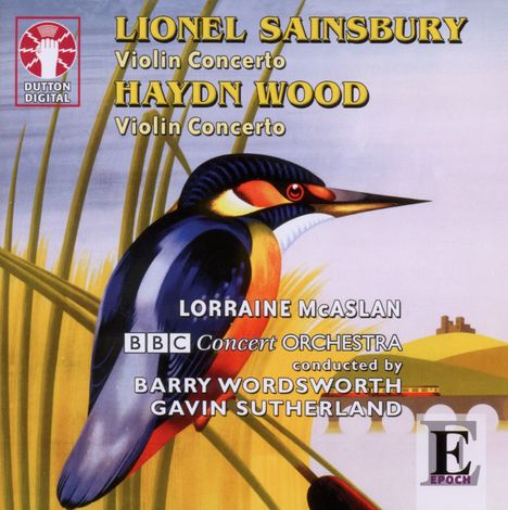 Lionel Sainsbury (geb. 1958): Violinkonzert op.14, CD