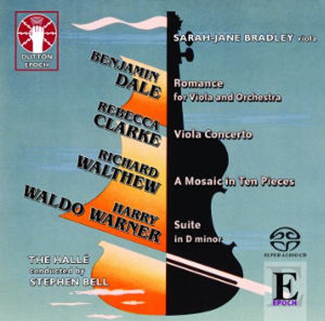 Rebecca Clarke (1886-1979): Violakonzert (nach der Sonate für Viola &amp; Klavier), Super Audio CD