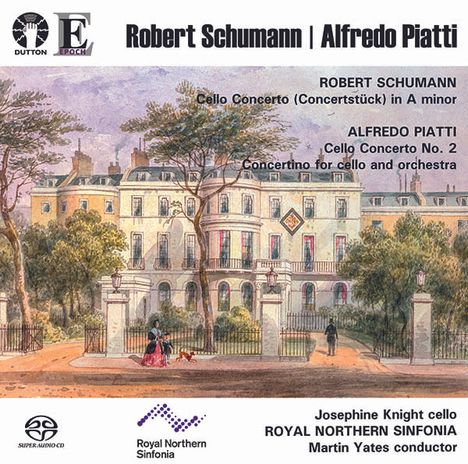 Alfredo Piatti (1822-1901): Cellokonzert Nr. 2 d-moll op. 26, Super Audio CD