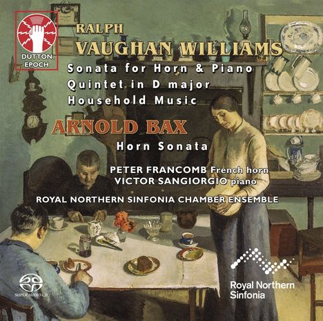 Ralph Vaughan Williams (1872-1958): Sonate für Horn &amp; Klavier, Super Audio CD