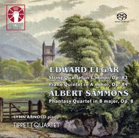 Edward Elgar (1857-1934): Klavierquintett op.84, Super Audio CD