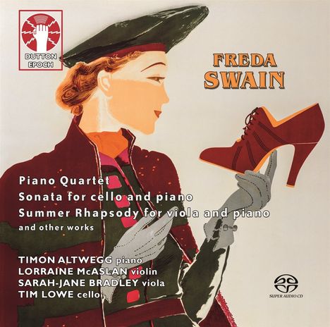 Freda Swain (1902-1985): Klavierquartett g-moll (1950), Super Audio CD