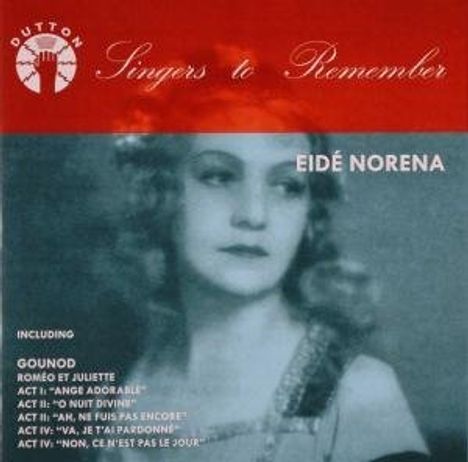 Eide Norena singt Arien &amp; Lieder, CD