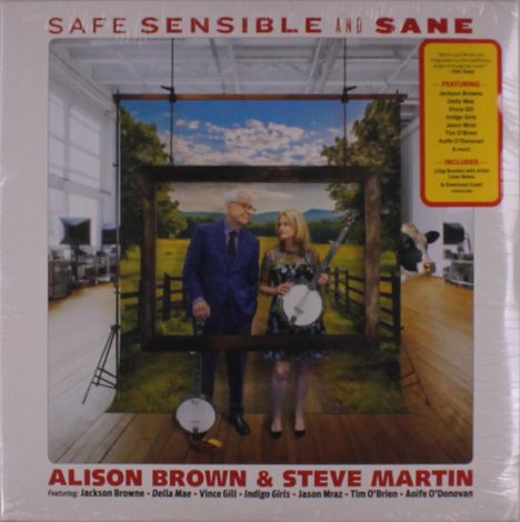Alison Brown & Steve Martin: Safe, Sensible and Sane, LP
