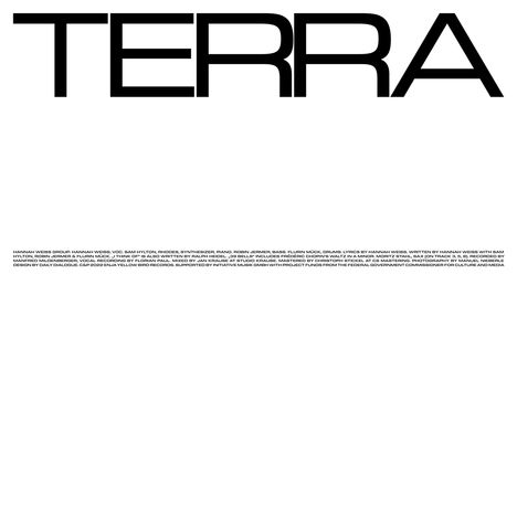 Hannah Weiss: Terra, LP