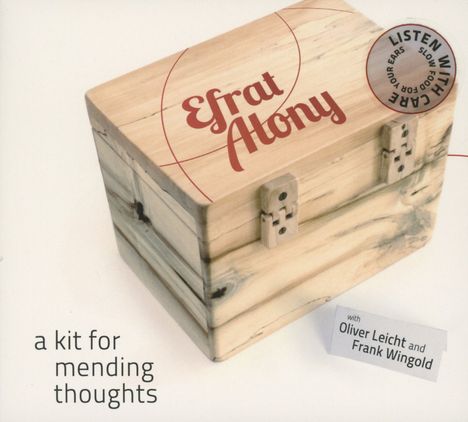 Efrat Alony (geb. 1975): A Kit For Mending Thoughts, CD