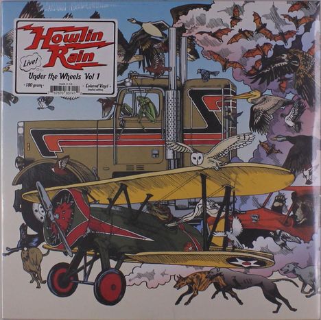 Howlin Rain: Under The Wheels: Live From The Coasts Vol. 1 (180g) (Bone Colored Vinyl), LP