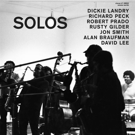 Dickie Landry: Solos (remastered), 2 LPs