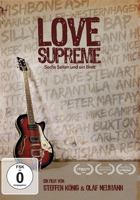 Love Supreme - Sechs Saiten und ein Brett, DVD