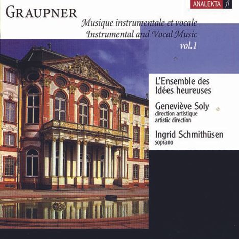 Christoph Graupner (1683-1760): Instrumental- &amp; Vokalmusik Vol.1, CD