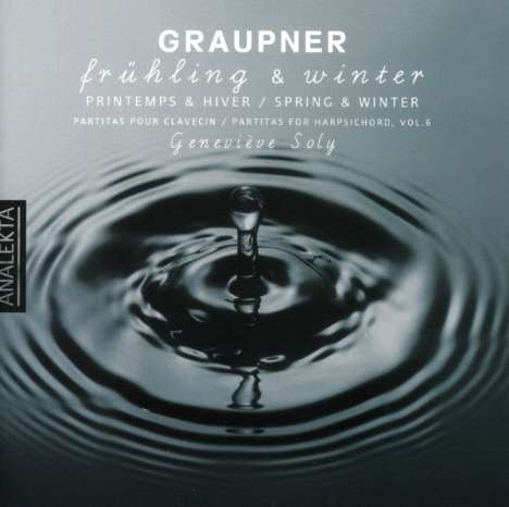 Christoph Graupner (1683-1760): Cembalo-Partiten Vol.6, CD