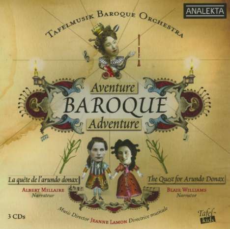Tafelmusik Baroque Orchestra - Aventure Baroque, 3 CDs