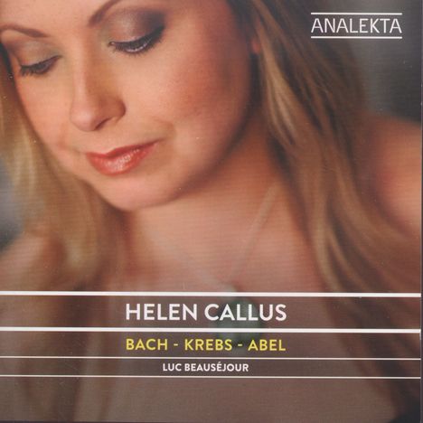 Helen Callus - Bach / Krebs / Abel, CD