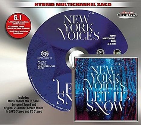 New York Voices: Let It Snow, Super Audio CD