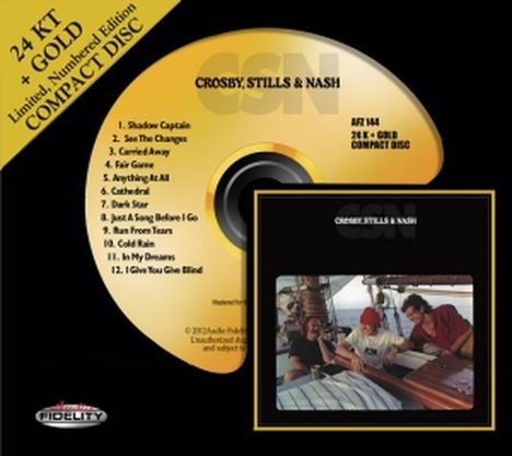 Crosby, Stills &amp; Nash: CSN (Ltd. Numbered 24 Karat Gold-CD), CD