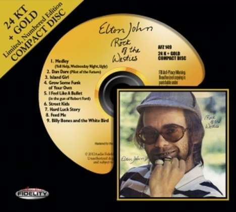 Elton John (geb. 1947): Rock Of The Westies (Limited Numbered Edition) (24 Karat Gold-CD) (HDCD), CD