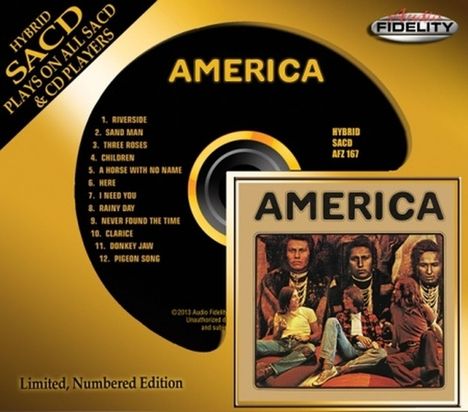 America: America (Hybrid-SACD) (Limited Numbered Edition), Super Audio CD