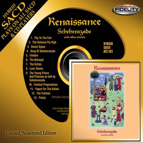 Renaissance: Scheherazade &amp; Other Stories (Hybrid-SACD) (Limited Numbered Edition), Super Audio CD