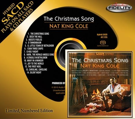 Nat King Cole (1919-1965): The Christmas Song (Limited &amp; Numbered-Edition), Super Audio CD