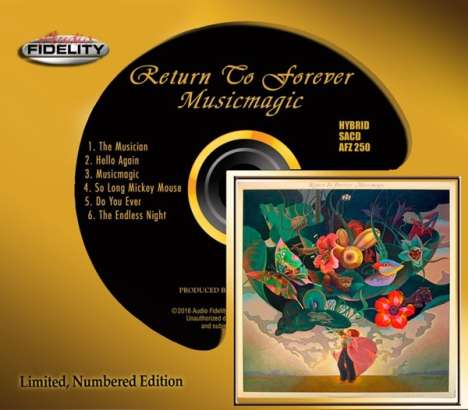 Return To Forever: Musicmagic (Limited Numbered Edition) (Hybrid-SACD), Super Audio CD