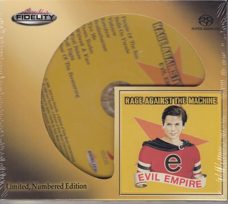 Rage Against The Machine: Evil Empire (Limited-Numbered-Edition) (Hybrid-SACD), Super Audio CD
